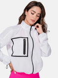 Chaqueta Deportiva de mujer talla única Babalú, blanco