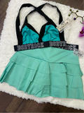 Falda Deportiva Doll verde menta