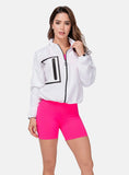 Chaqueta Deportiva de mujer talla única Babalú, blanco