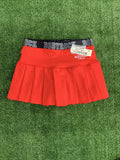 Falda Deportiva School Rojo