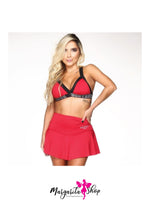 Falda tennis Rojo BODYROCK